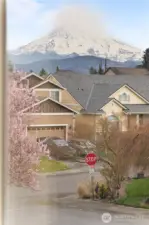 mountain view from upstairs bedroom
