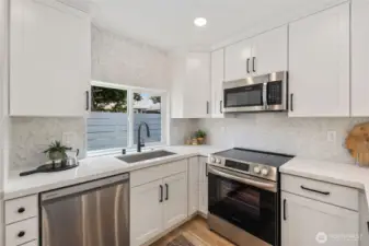 Photos from model home, 820A.