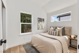 Photos from model home, 820A.