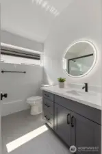 Photos from model home, 820A.