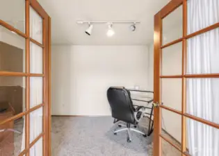 Added feature of French office doors