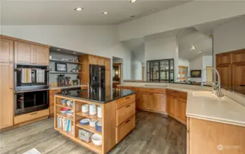 Double Ovens and Lots of Counter Space