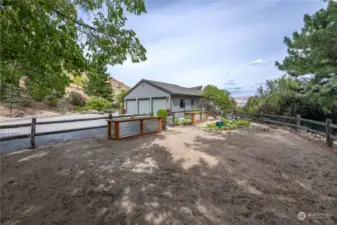 Fenced Garden Space