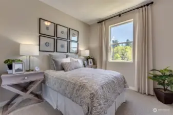 Model Home Not Actual(Bedroom)