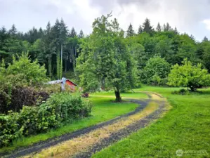 Drive to main home