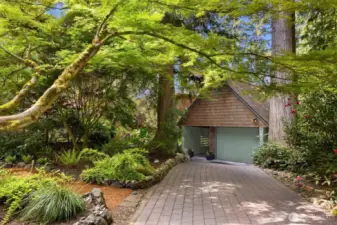 Ample parking for the guest house