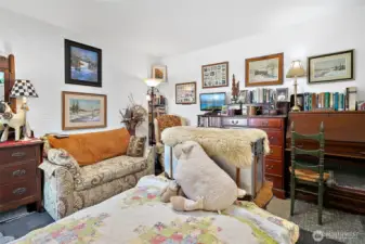 Garage Has Been Converted to a Studio. Other Uses Might Include...Art Studio, Guest Quarters, Shop...or Back to a Garage!