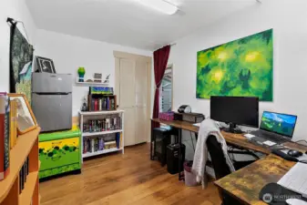 Second Bedroom Currently Used as an Office.