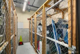Two storage units