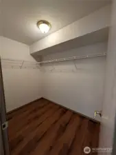 Bedroom 4 walk-in closet