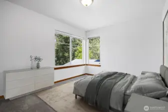 Another view of the corner bedroom