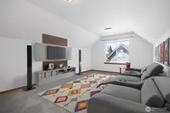 Another view of the spacious bonus room.
