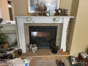 Another view of fireplace