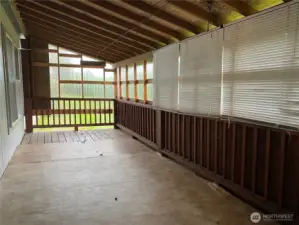 enclosed porch