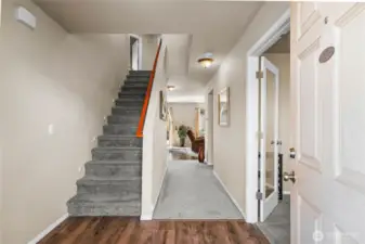 Welcoming entryway
