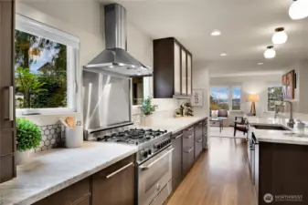 Gas cooking for the epicurean chef