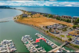 Slip location on L dock