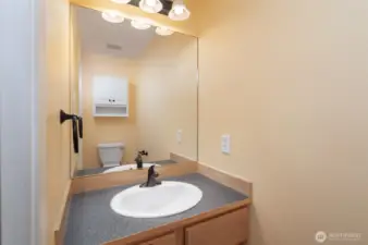 Halfbath on the main floor