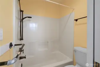 Primary bath tub and shower