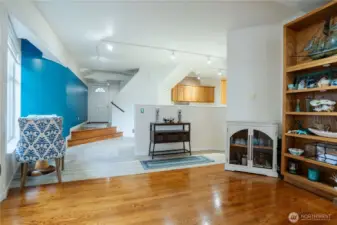 This 2,678 square foot home comes with beautiful hardwood and tiled flooring.