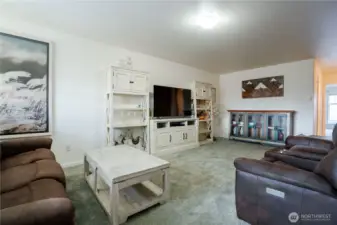 Upstairs living room area.