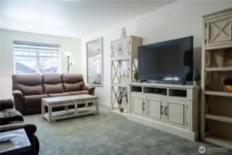Upstairs living room.