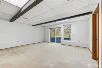 Rec/Bonus Room at lower level