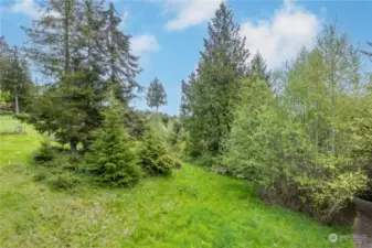 Gently sloped 3/4 acre lot ready for your new custom home!
