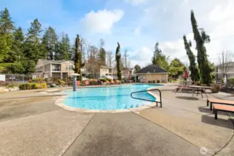 Enjoy a quick dip into the pool or sunbathing and a hot tub just across the street.