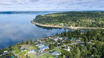 Aerical of Taylor Bay