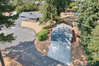 Home sits on an extra large 13,000 sqft lot, with a huge detached garage! (26' x 34')