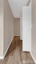 Upstairs Laundry Hallway