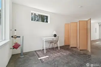 Garage is huge! Opportunity to recapture space for 3rd bedroom, office or flex space. Photo of staged unit 20311 A