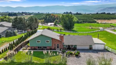 Almost 1 acre with in-ground sprinklers and irrigation water