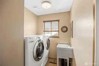 Upstairs laundry room (W/D stay with home)