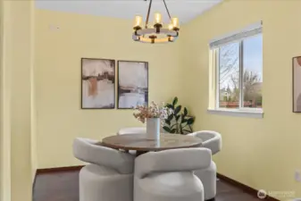 Formal dining room.