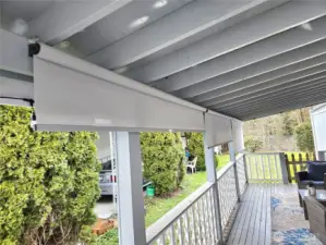 Sun shade for the hot sunny days.