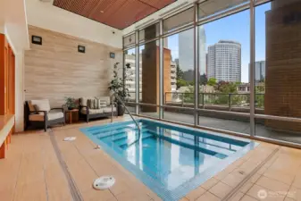 Don't miss the indoor hot tub!