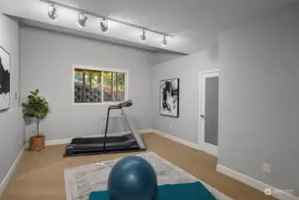 4th Bedroom/Exercise Room or Theatre