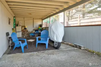 Carport for parking or extra covered storage