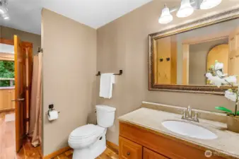 Bath off laundry & garage shower too!