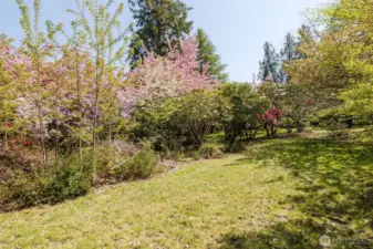 Once a beloved destination garden, this property still echoes its past splendor.