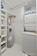 The laundry room