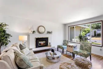 Lots of natural light