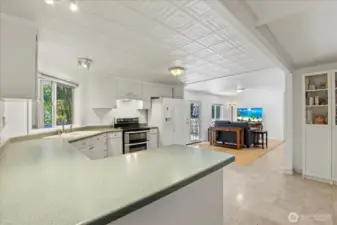 Kitchen and Family Room