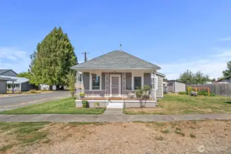 Charming Rambler on corner lot.