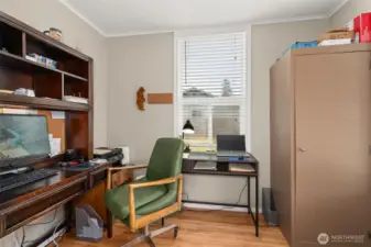 2nd bedroom used as an office.