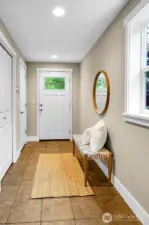 Delightful entryway