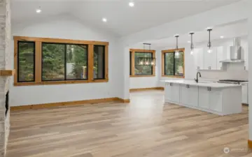 Example of finishings Typical of Aspen Canyon Homes