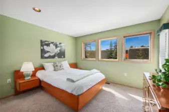Secondary bedroom on main floor.